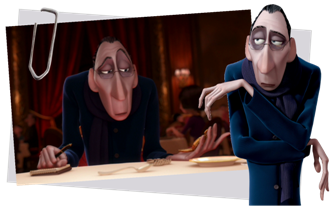 Personnages Disney o Anton Ego Ratatouille 